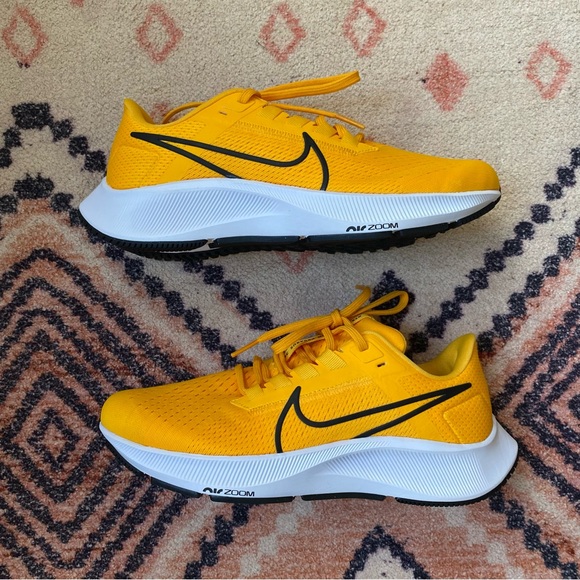 Nike Shoes Nwt Nike Air Zoom Pegasus 38 Yellow Womens Running Shoes Poshmark